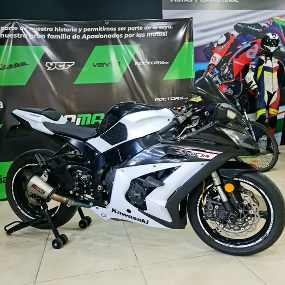 Kawasaki Ninja Zx10r Blanco/negro 2013