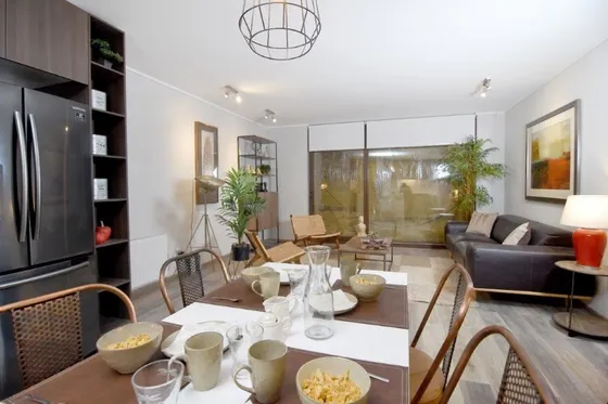 Departamento En Venta De 2 Dorm.2 Baños En Ñuñoa