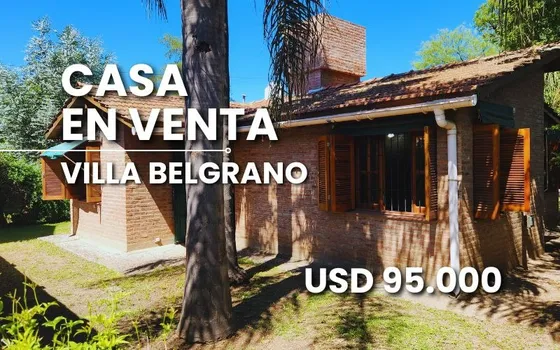 Villa Belgrano Casa En Venta 1 Planta 1 Dormitorio Apto Crédito