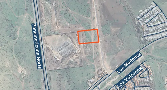 Terreno Construcción En Venta En Tiltil