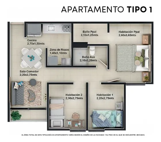 Venta Apartamento Sector Condina Pereira