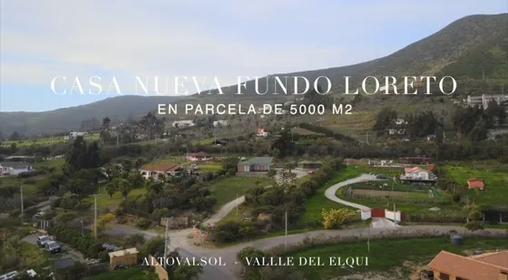 Espectacular Casa Fundo Loreto La Serena 3d 3b