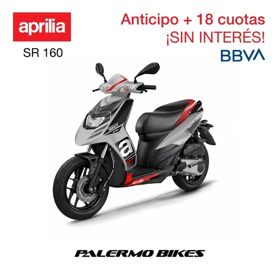 Aprilia Sr 160 Inyeccion Palermo Bikes Concesionario Oficial