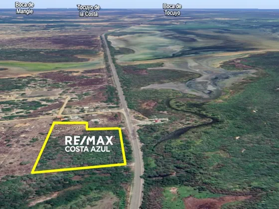 En Venta Terreno De (28.029 Mts2) Metros Cuadrados A Orilla De Carretera En El Sector Tibana En El Estado Falcón.
