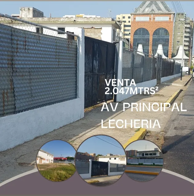 Vendo Terreno En  Av Principal De Lecheria. Zona Comercial