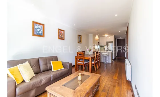 Moderno Departamento Con Terraza Cerrada A Pasos De Pucón