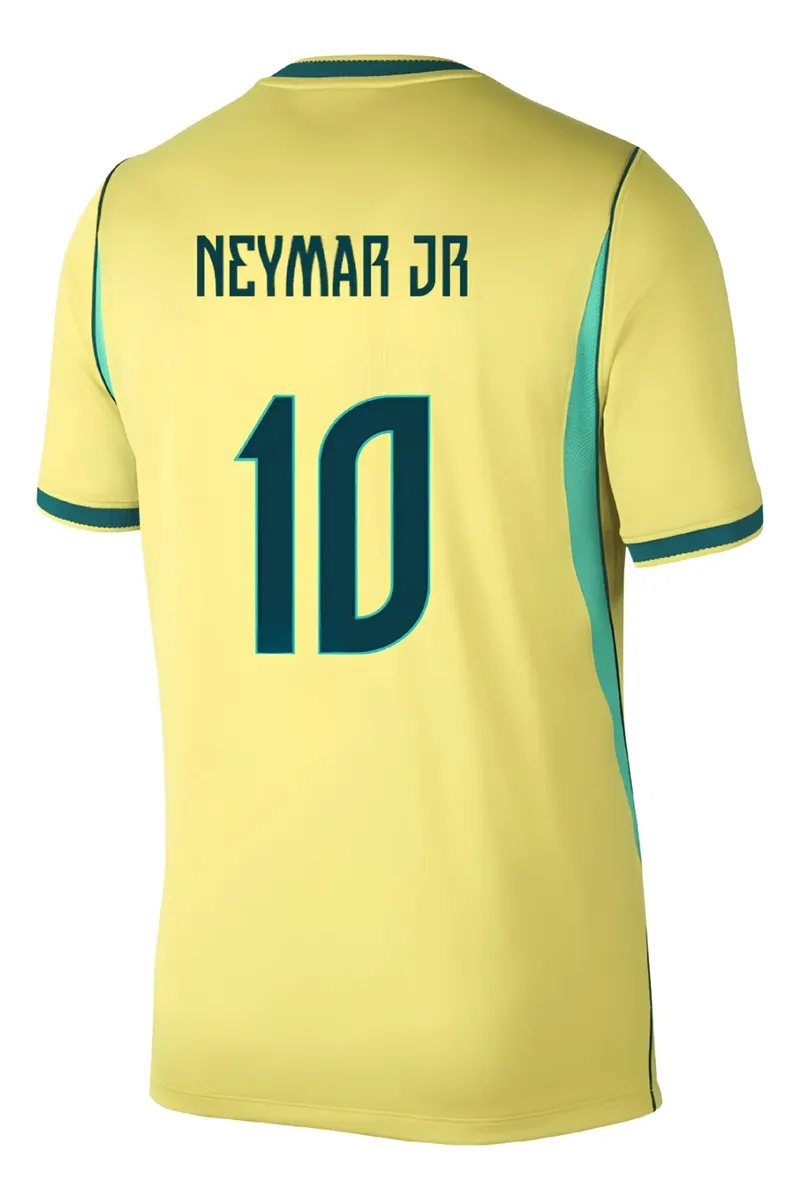 Camisa Do Neymar Jr 10 2026 Amarela E Azul Lançamento