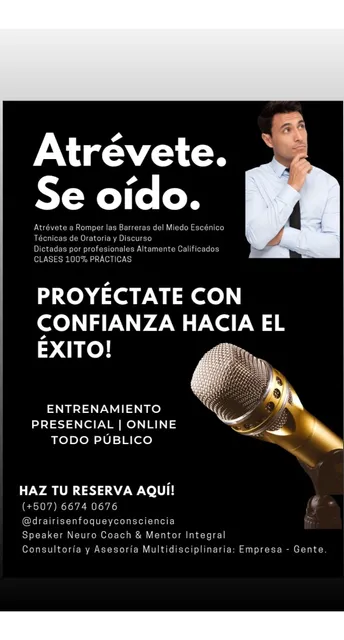 Curso Abierto: Arte De Hablar En Público.
