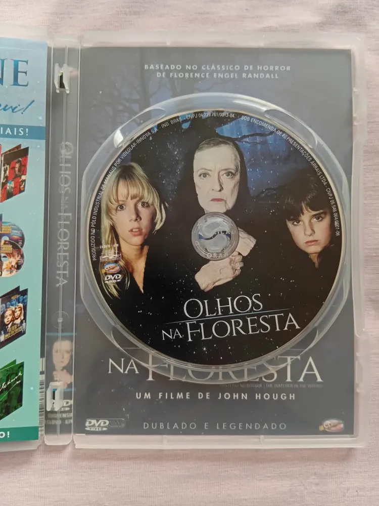 DVD Olhos na Floresta Suspense Classicline Áudio Inglês Português