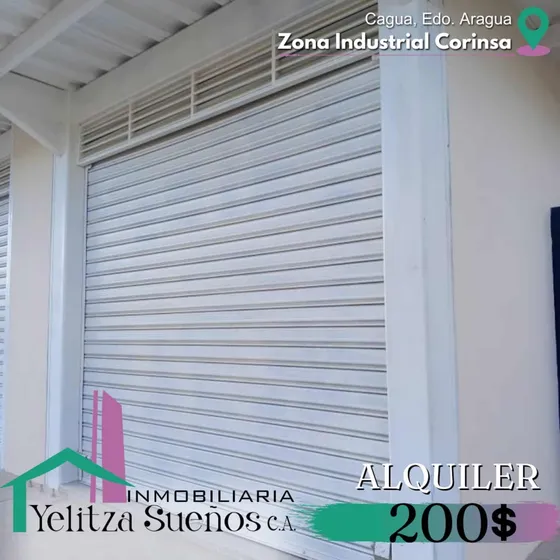 Local En Alquiler Zona Industrial De Corinsa Cagua