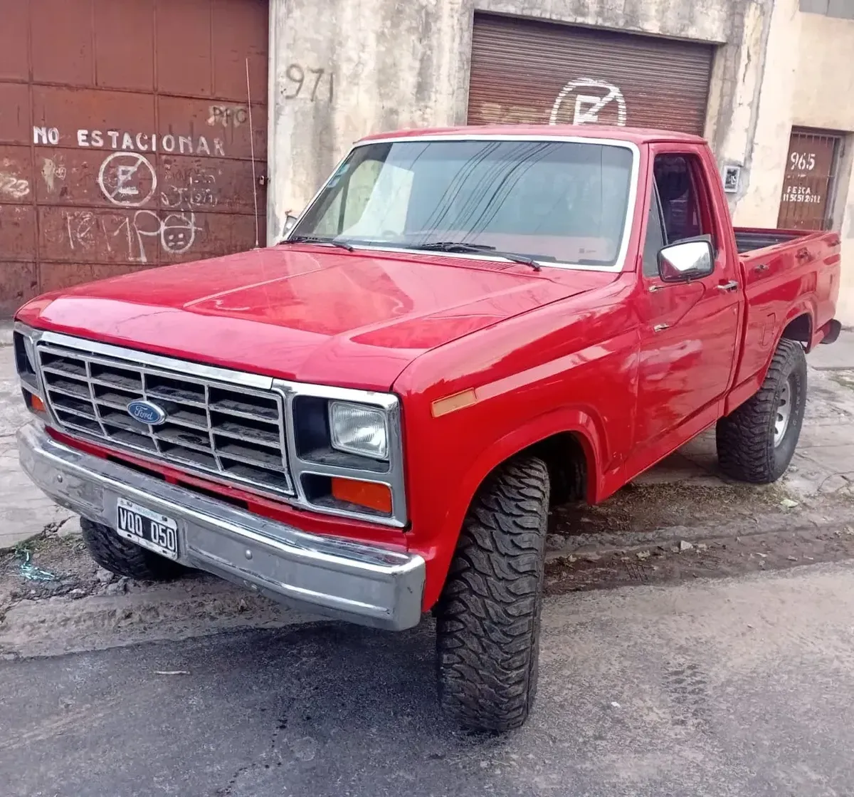 Ford F100 Xlt 1980 221 Gnc 4ta Made In Usa