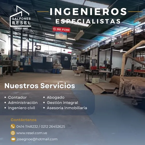 #1714 Galpón De 1500m2 En El Llanito