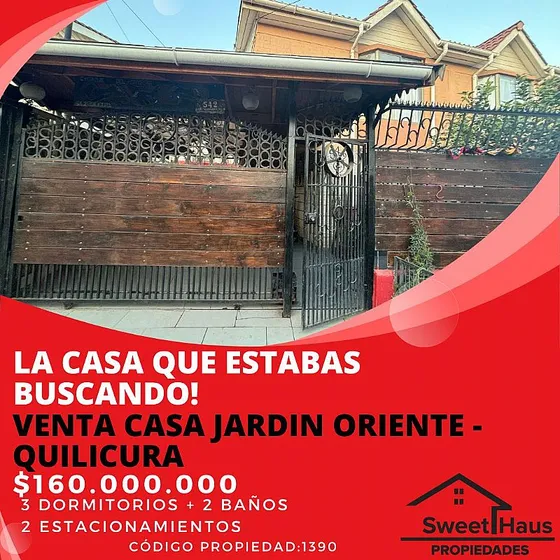 Casa En Venta Jardin Oriente