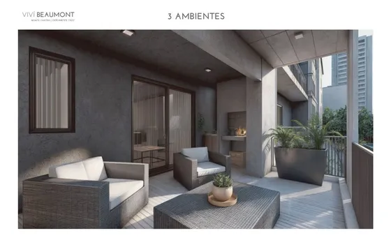Venta Pozo 3 Ambientes Balcón Terraza Monte Castro