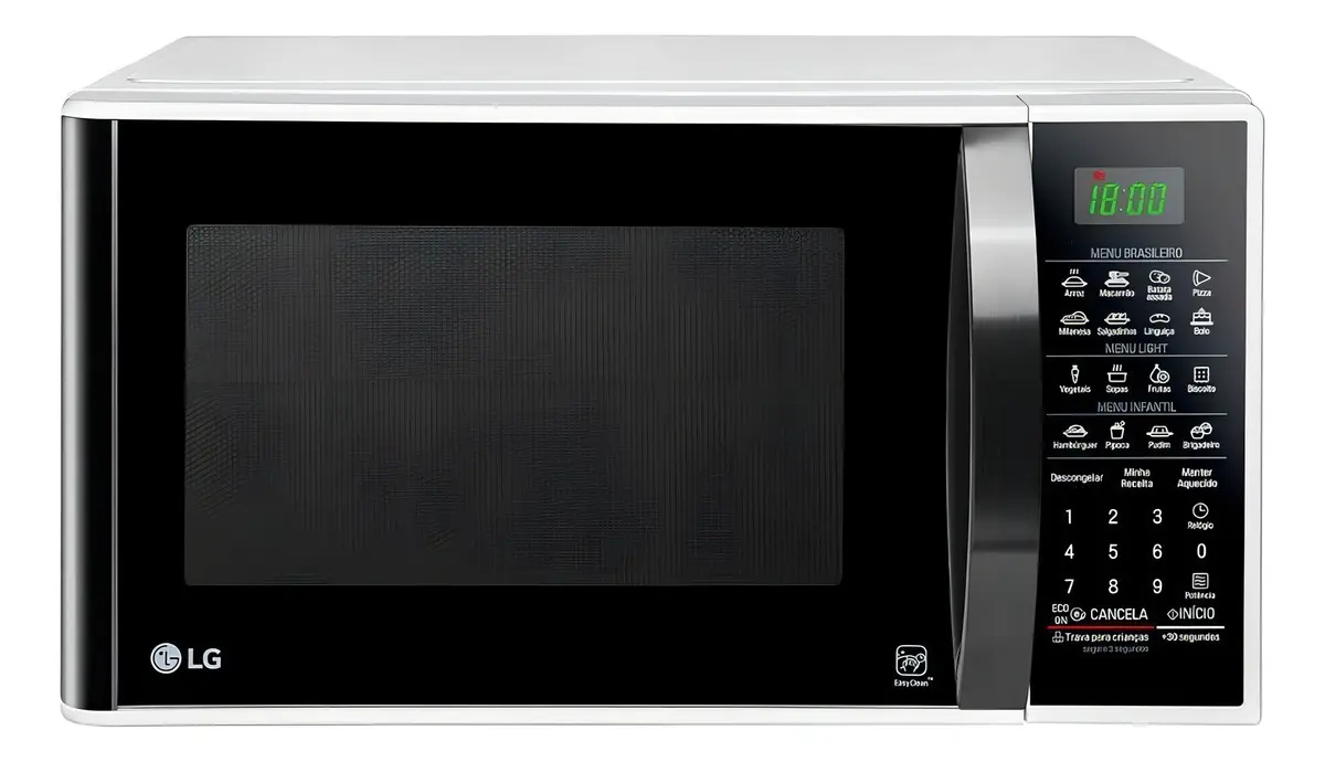 Micro-ondas LG 30L Branco Limpa Fácil - 220V