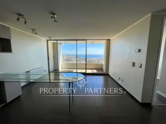 Departamento Con Bella Vista En Jardín Del Mar