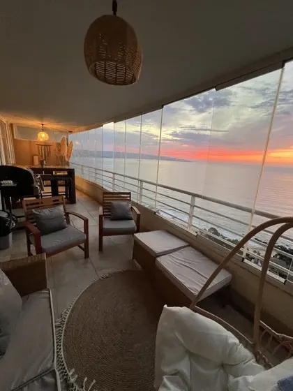Vista Plena Al Mar , Amplia Terraza, Edificio Full