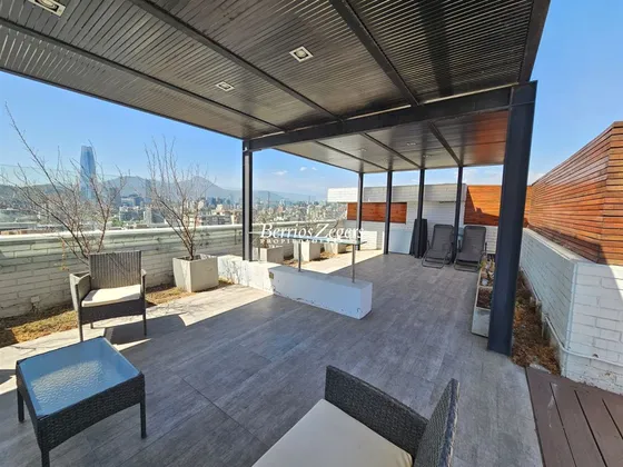 Espectacular Penthouse Duplex De 4 Dorm. En Providencia
