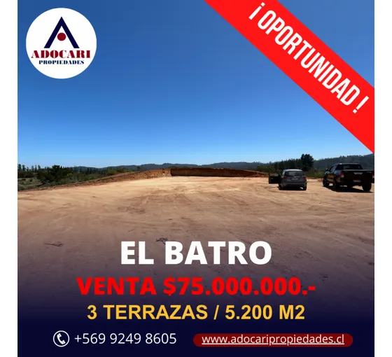 El Batro / Casablanca / Parcela 5.200 M2