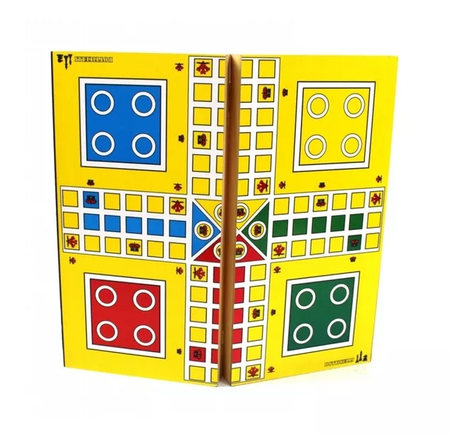 Jogo de Ludo em MDF Recreativos Melhores Brinquedos Educativos Para as  Crianças e colchonetes. Conheça a PlayHobbies