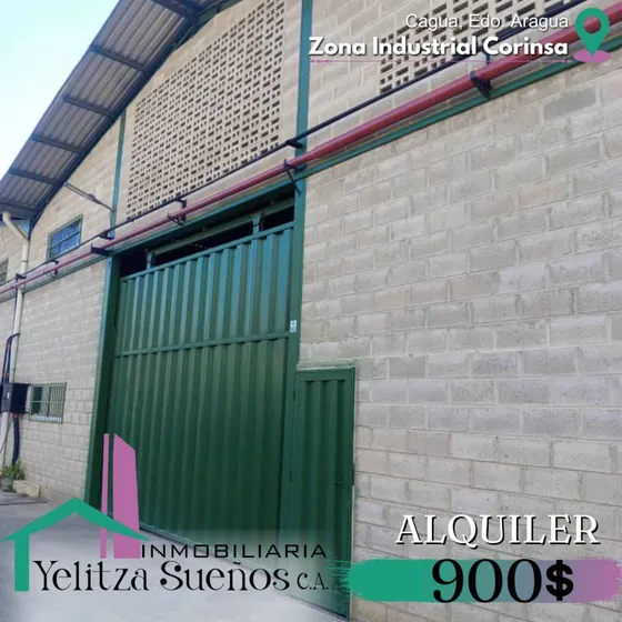 Galpón En Alquiler Zona Industrial De Corinsa Cagua