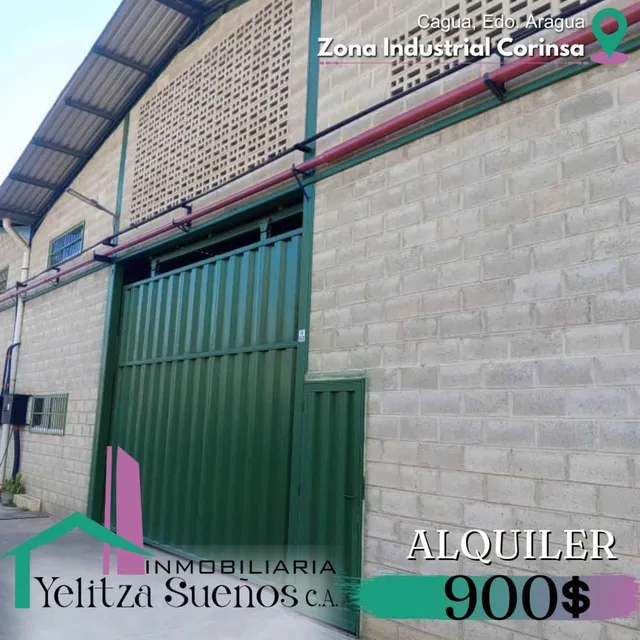 Galpón En Alquiler Zona Industrial De Corinsa Cagua