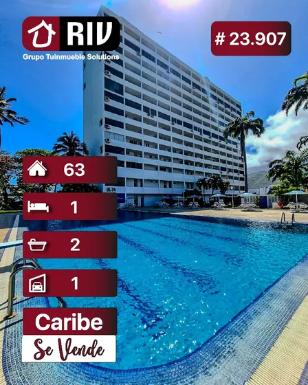 Venta-apartamento Ubicado En Caribe, Estado La Guaira.