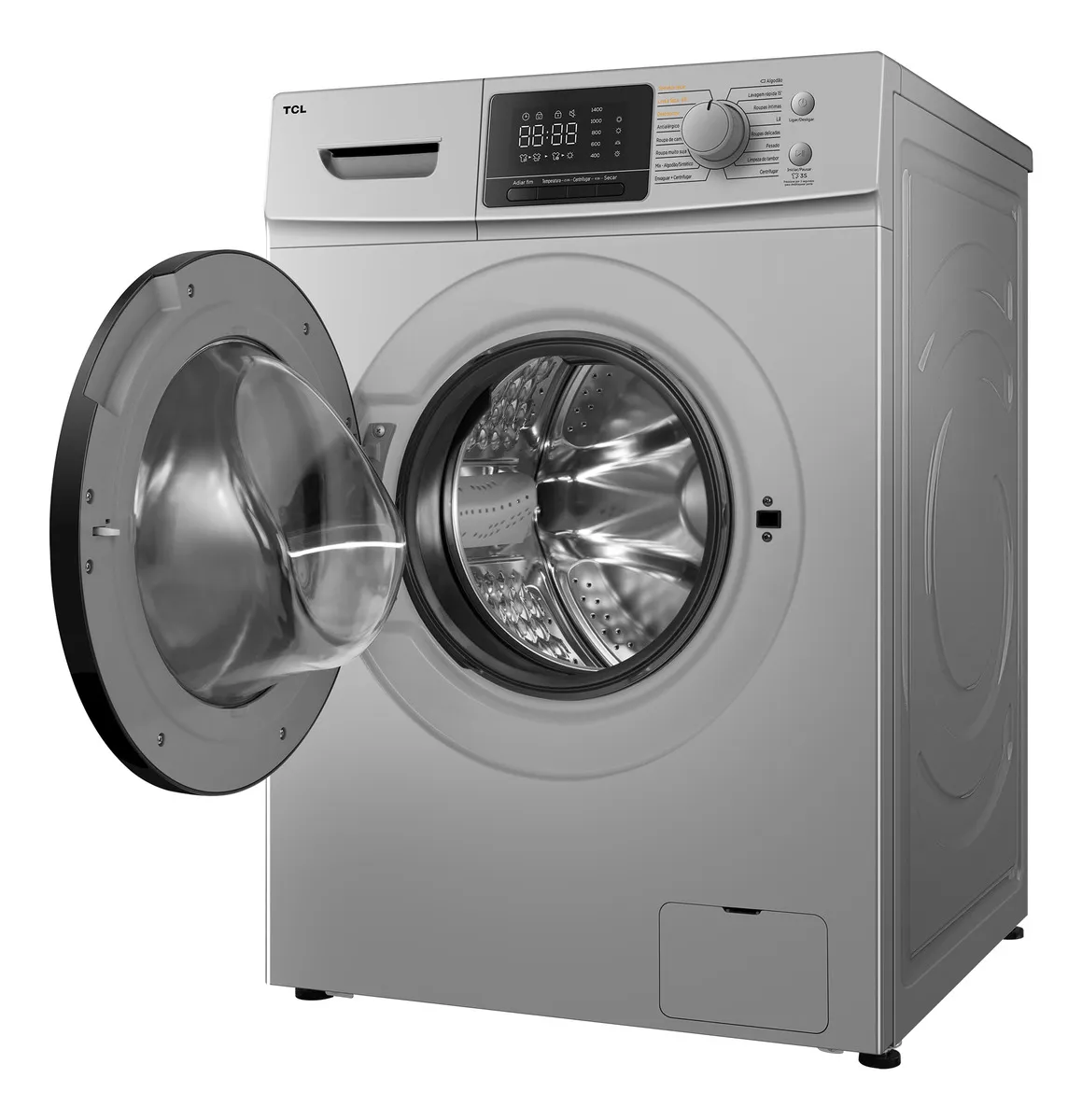 Lava e Seca TCL 11Kg / 7Kg Prata Inverter com lavagem a seco C311WDS1 - Imagem 2