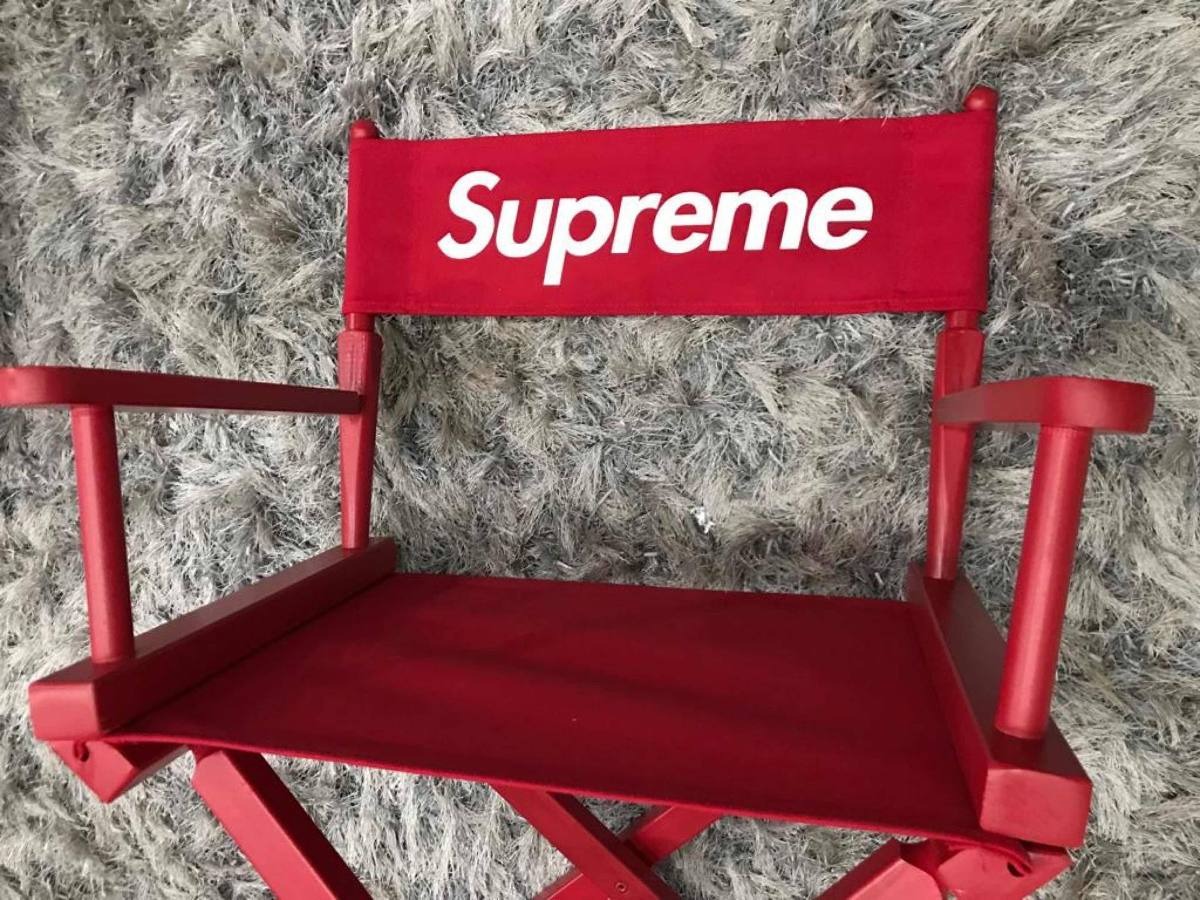 Supreme Directors Chair Silla Supreme Original | Mercado Libre