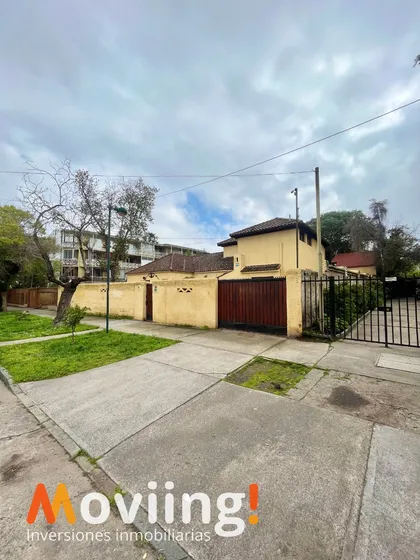 Terreno Y Casa En Venta En Ñuñoa Ideal Para Inversión