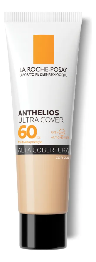 La Roche-posay Anthelios Ultra Cover Protetor Solar Facial Fps60 Cor 2.0 30 mL
