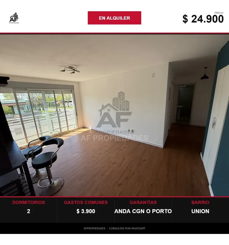 Apartamento De 2 Dormitorios