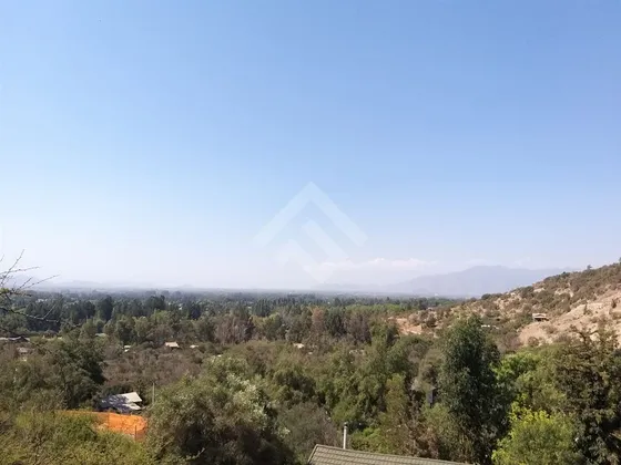 Parcela En Ladera Cerro Con Taller, Sala Juegos Y Quincho