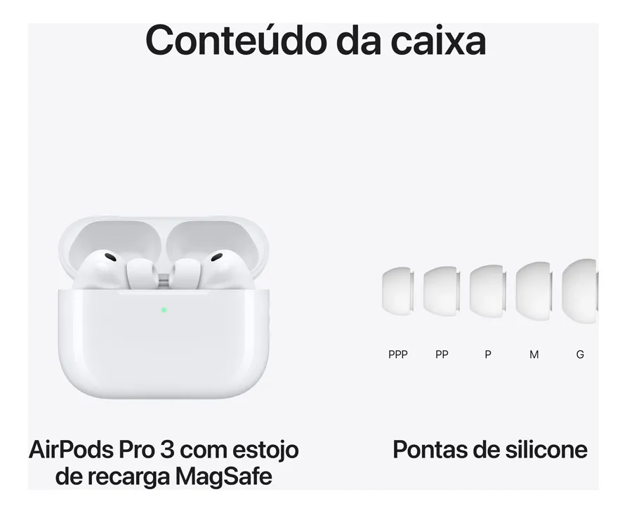 Apple AirPods Pro 3 - Distribuidor Autorizado - Imagem 4
