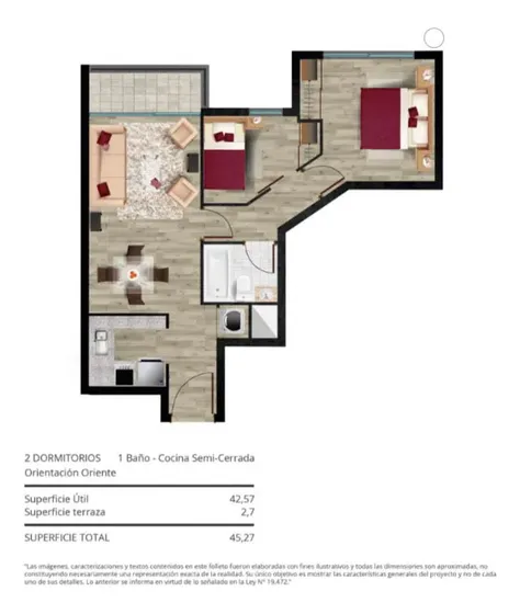 Hermoso Departamento En San Miguel (2d / 1b)