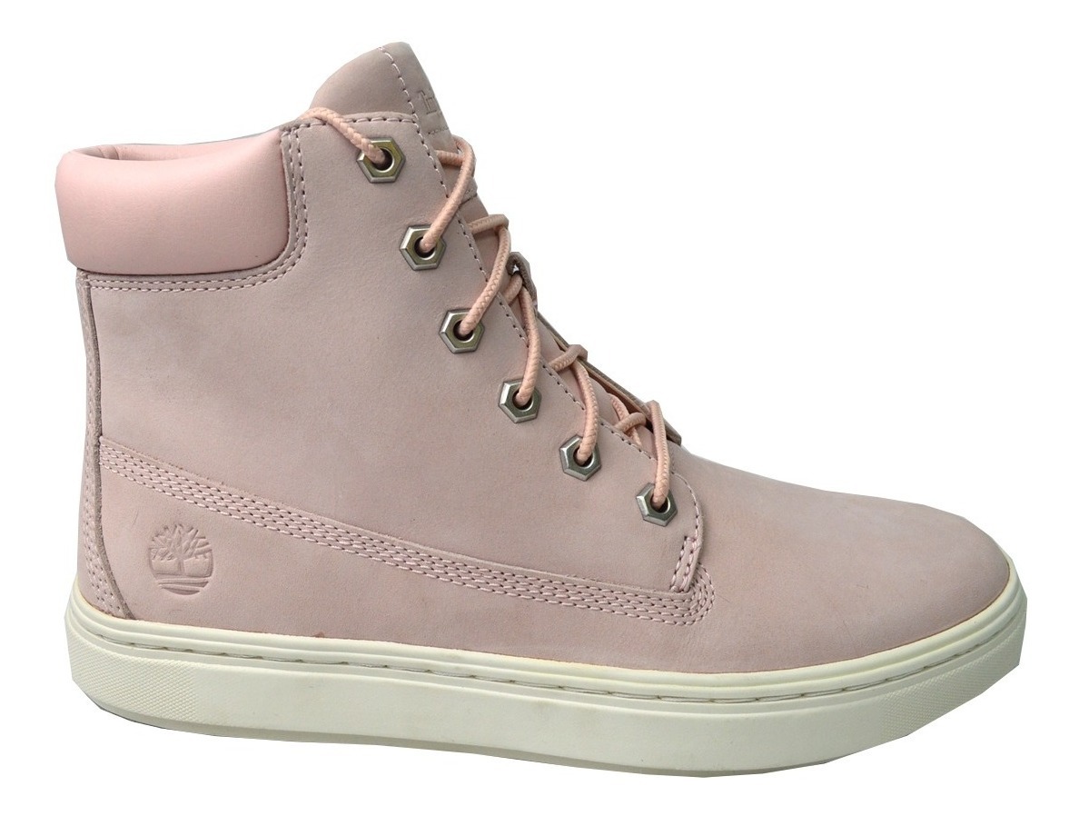 Botas Timberland Mujer Rosa Boot White Nubuck Tb0a1s4pn97 | Mercado Libre
