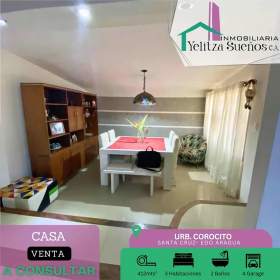 Casa En Venta En Corocito Santa Cruz