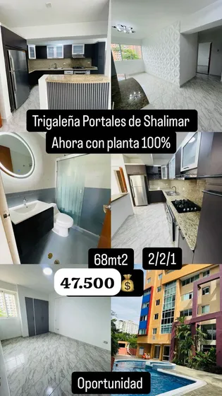 Vendo Apartamento En El.parral Portales De Shalimar Yb