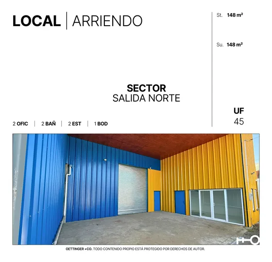 Local - Bodega En Arriendo - Sector Av. Caupolicán