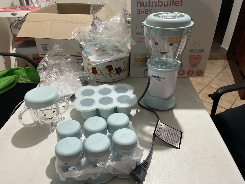 Nutribullet Baby, Processador De Alimentos Para Bebês