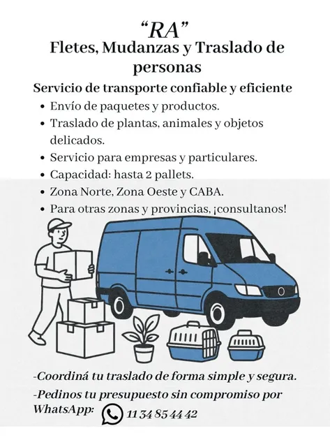 Fletes, Mudanzas Y Traslados - Servicio De Transporte