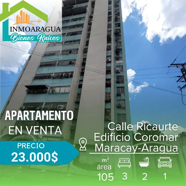 Apartamento En Venta/calle Ricaurte Edif Coromar/pg1112
