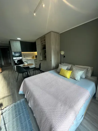Arriendo Departamento Estudio, Metro H. Magallanes, Las Cond
