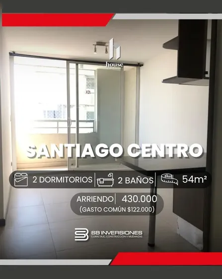 Gran Oportunidad De Arriendo 2 Dormitorios 2 Baños En Moneda