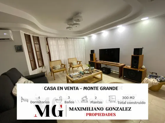 Casa En Venta, 6 Ambientes - Monte Grande, Esteban Echeverri
