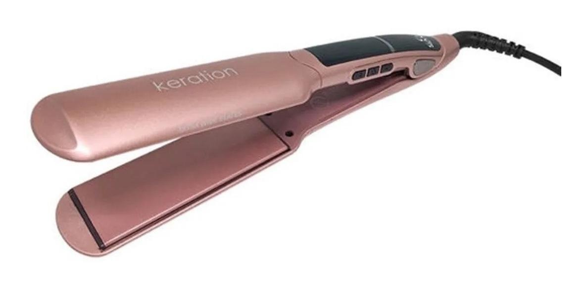 Plancha De Cabello GA.MA Italy X-Wide Digital Keration Rosa 110V/220V ...