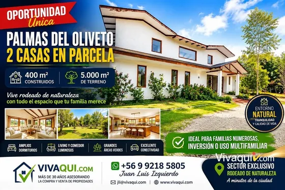 Oportunidad Liquidacion Parcela / Casa En Venta De 5 Dorm.