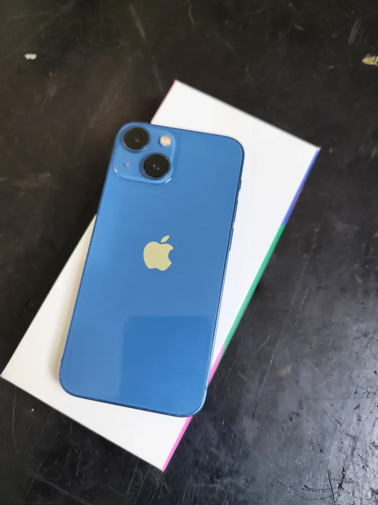 Iphone 13 Mini 128gb Azul - Excelente - Garantia 12 Meses
