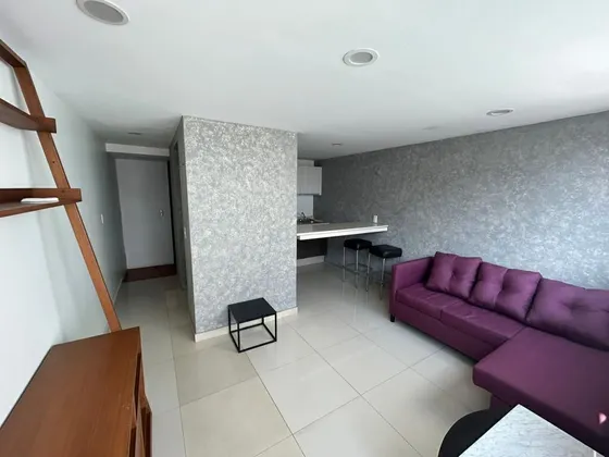 Loft Amueblado En Colonia Educación Con Servicios Incluidos