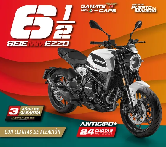 Tienda Oficial Motomorini: Seiemmezzo 6½ Str-puerto Madero-